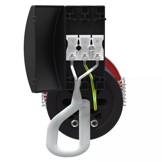 back mechanism of Die-Cast, Fire Rated LED Downlight, GU10, Fixed, Twist and Lock
