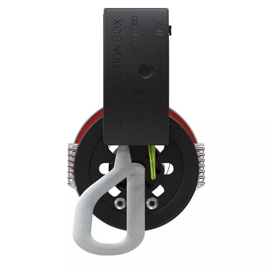 back shot of Die-Cast, Fire Rated LED Downlight, GU10, Fixed, Twist and Lock