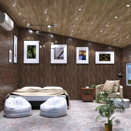 Adjustable GU10 Fire-Rated Downlight bedroom setting full view