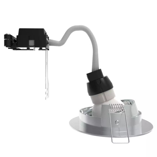 Tilt GU10 Downlight, Die-Cast - Polished Chrome full shot