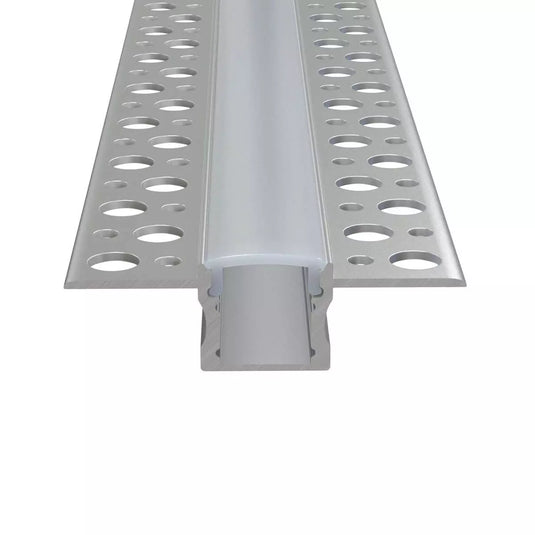 Trimless Plaster In Aluminium Profile With Diffuser no ends