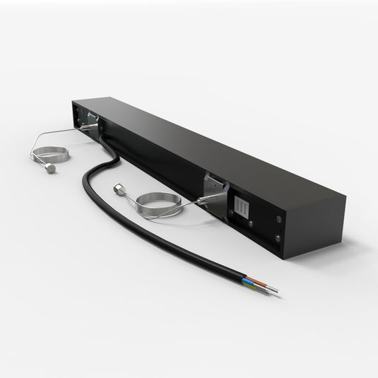 5FT (150cm) LED Linear Light CCT Selectable, Surface or Suspended Mount, Black Finish