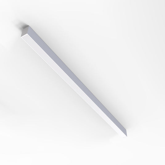 5FT (150cm) LED Linear Light CCT Selectable, Surface or Suspended Mount, White Finish