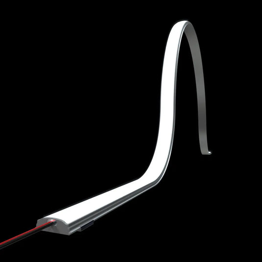 Bendable Aluminium LED Profiles with LED strip (pliable for corners)