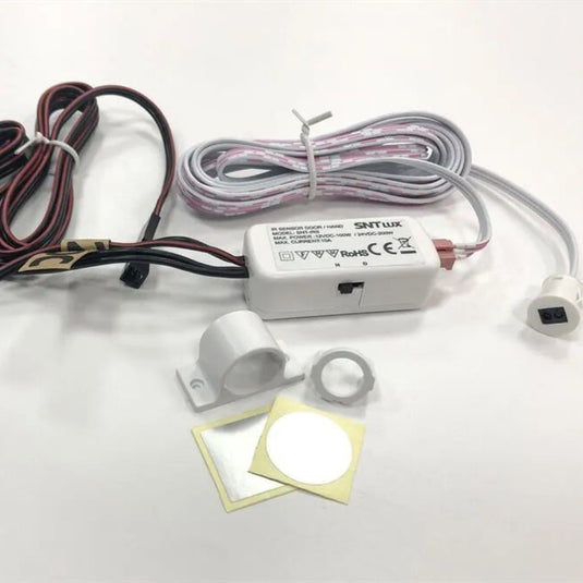 Infrared door and swipe sensor