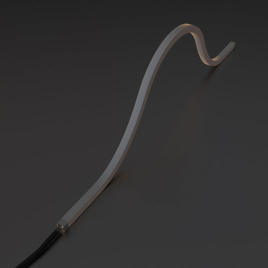 Back of a neon flex arch