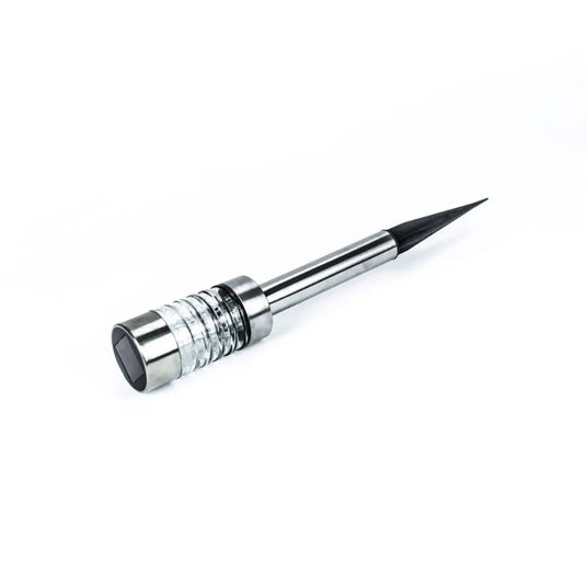 Nundle LED Solar Bollard Top Stake Light with spike