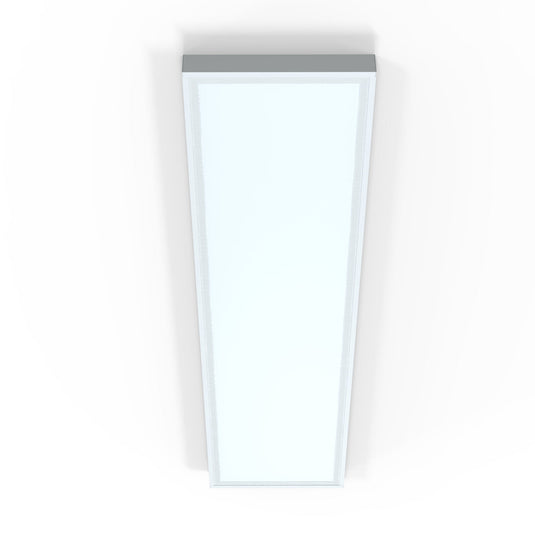 Side view showing the depth of the surface mounted panel