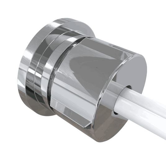 Back of the microdot plinth light