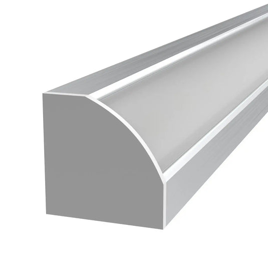 Corner Aluminium LED Profiles with end caps