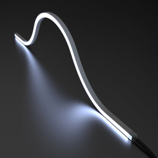 Cool white side bending neon flex