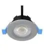 Fixed Fire Rated LED Downlight - Light Grey Bezel