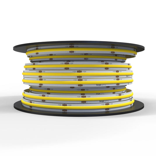 Roll of COB LED strip, switched off
