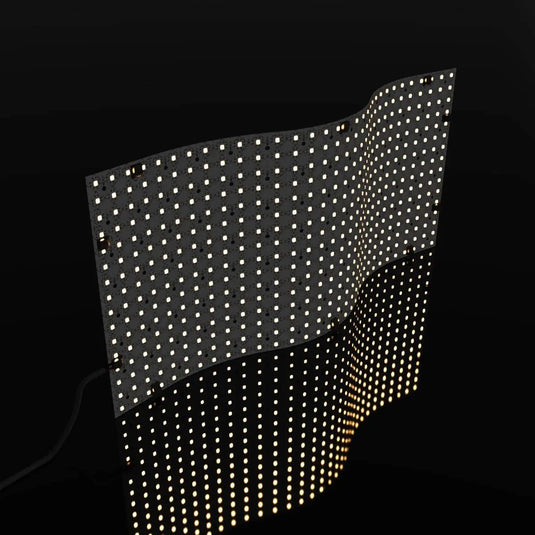 Cuttable, Flexible LED Sheet in Warm White side shot