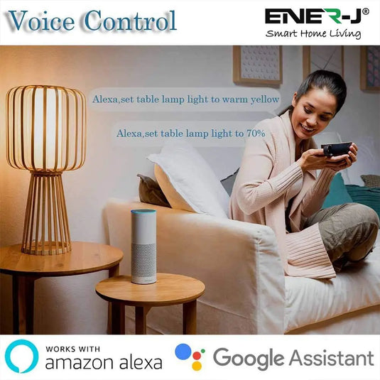 Smart GU10 LED Bulb, RGB+W , Colour Changing voice controlled