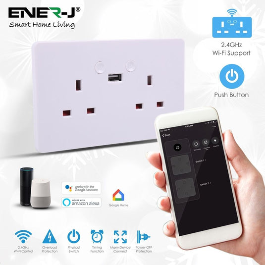 Smart double socket connectivity details
