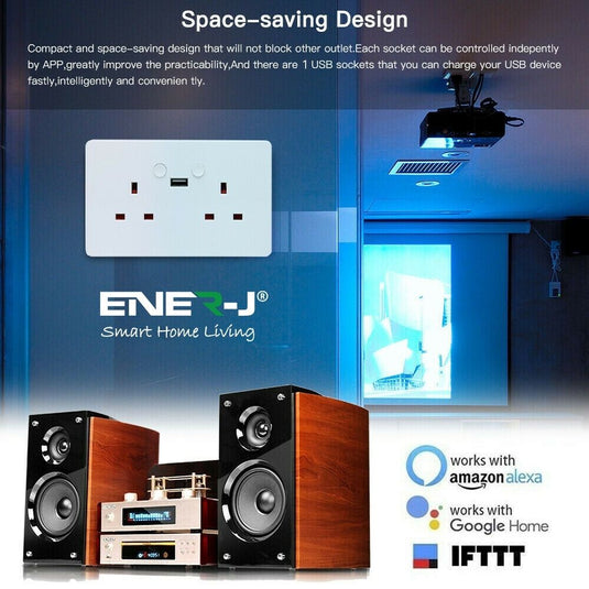 Smart double socket design details