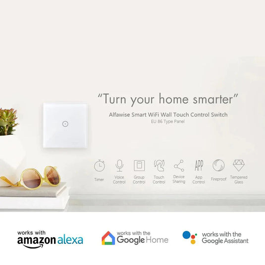 Smart switch features: timer, voice, group and app control