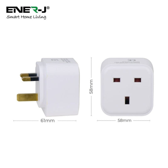 Smart plug with its dimensions