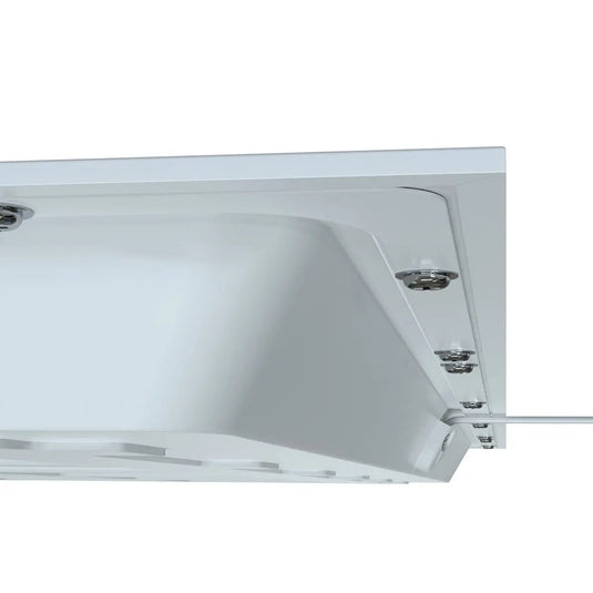 600 x 600 LED panel - back edge close up