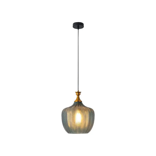 Glass E27 Hanging Pendant Light