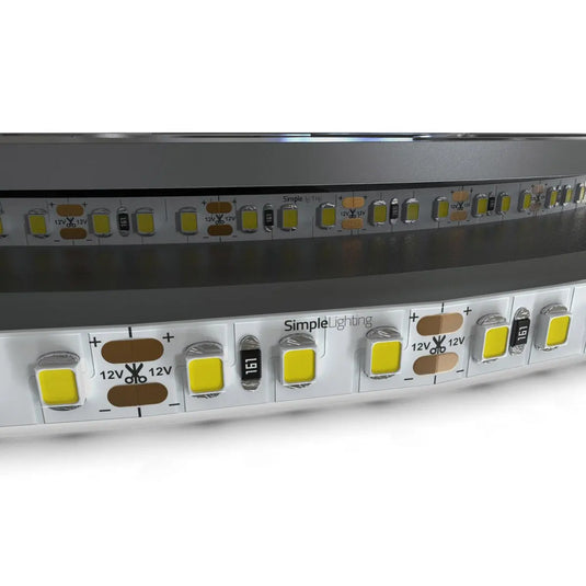 LED Tape, Cool White close up shot