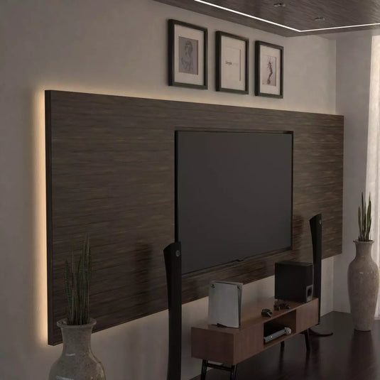 RGBW LED Strip Lights, 19.2w, 60 LEDs White backlit tv display