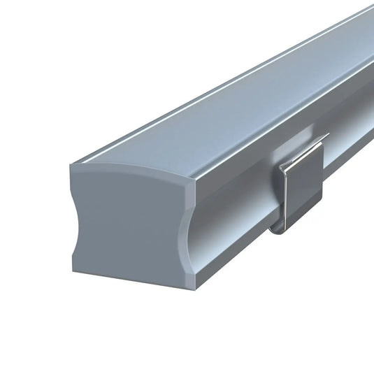 Surface Mounted Aluminium LED Profiles with Bracket and end cap