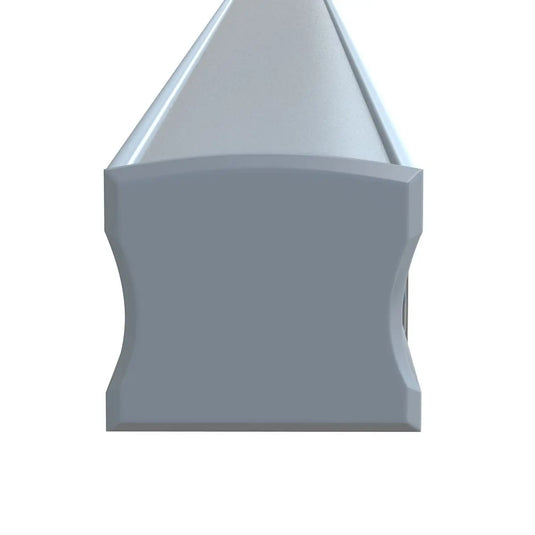 Surface Mounted Aluminium LED Profiles with end cap