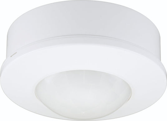 White 360° ceiling PIR motion sensor, 8m range