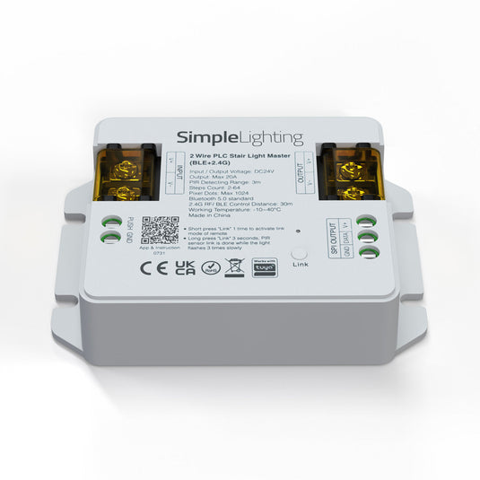 Stair lighting controller, angle 1