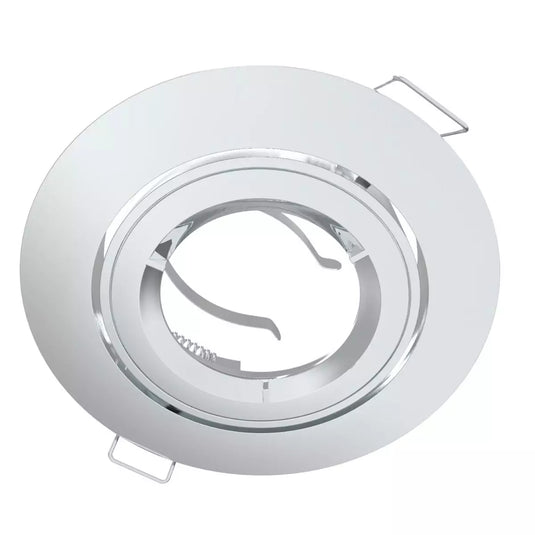 Tilt GU10 Downlight, Die-Cast - Polished Chrome bezel without bulb