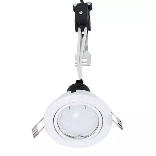 full shot of Recessed GU10 Tilt Downlight