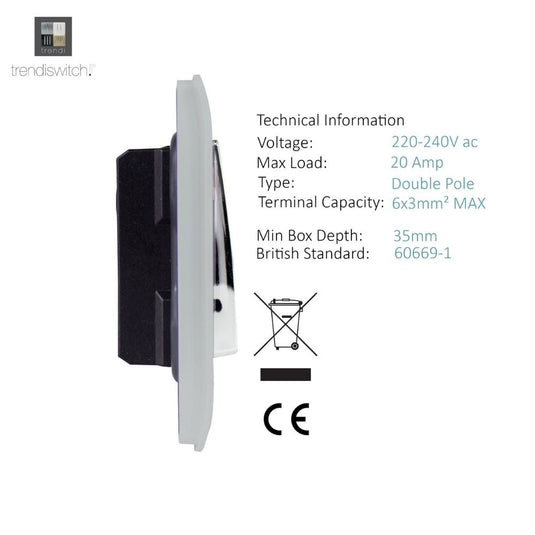 Side of the cooker switch