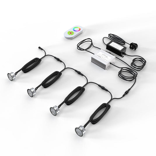 Wiring diagram for the RGB decking lights