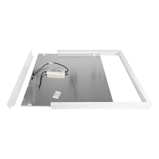 surface mounting frame with LED panels
