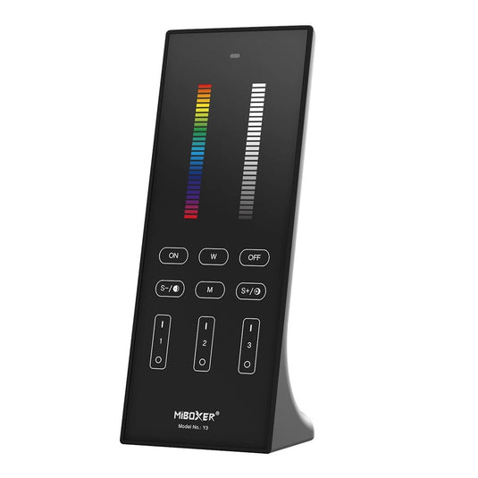 Black RGB + CCT freestanding remote control