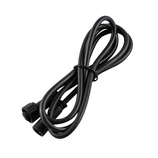 Black 1m RGB extension cable for decking lights