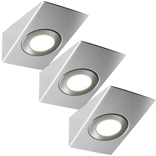pack of 3 wedge under cabinet lights