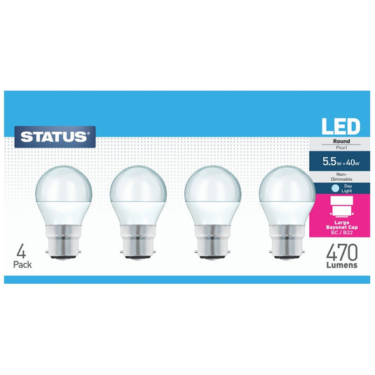 pack of 4 golf LED bulbs