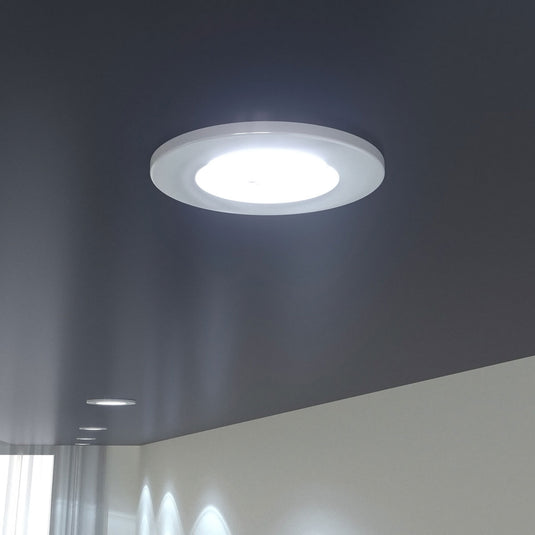 white downlight with cool white light