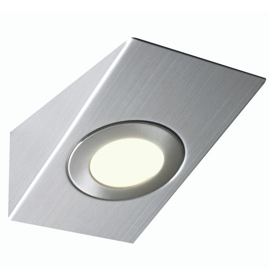 wedge under cabinet light with warm white light