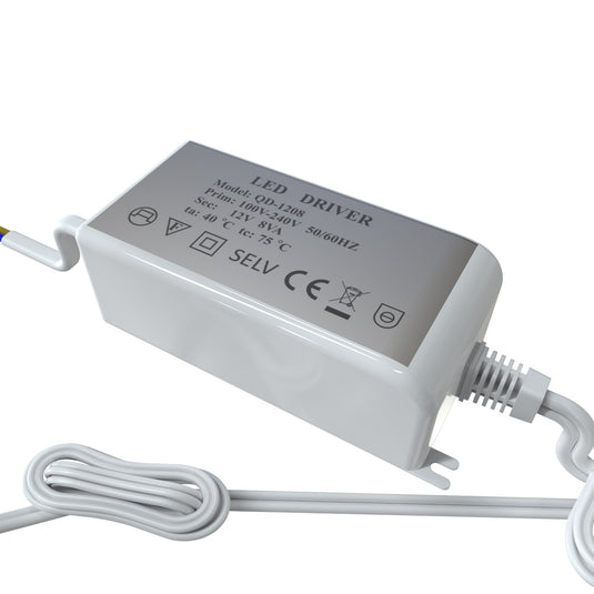 Side view of a white LED driver