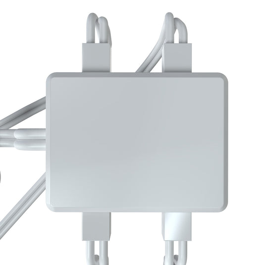 white connection port