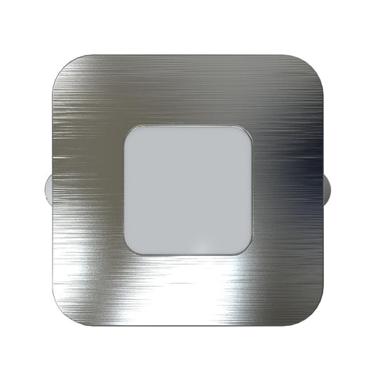 flat view of an LED plinth light