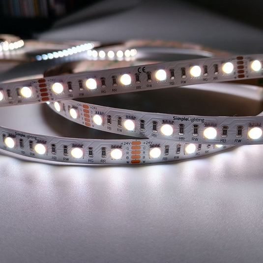 Close up of an LED tape