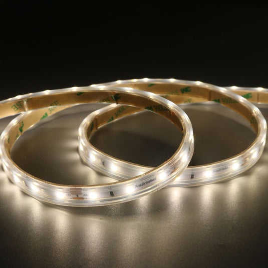 LED tape with warm white light