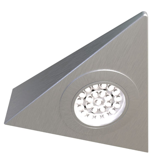triangle under cabinet light with cool white light
