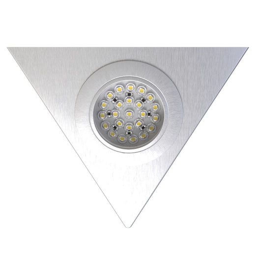 top of a triangle under cabinet light