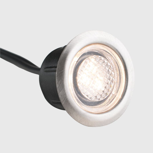 round decking light with warm white light